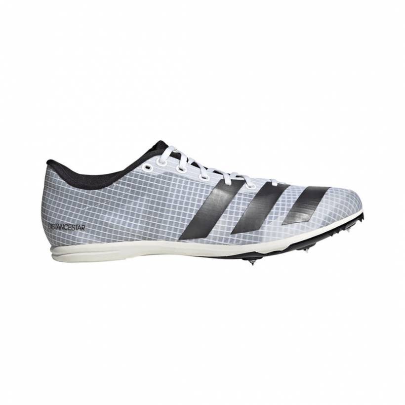 Calçado Adidas Distancestar Prata Preto