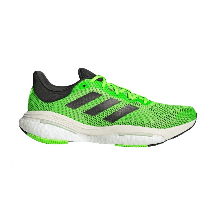 Adidas Solar Glide 5 M Schuhe Grün Schwarz Weiß SS22