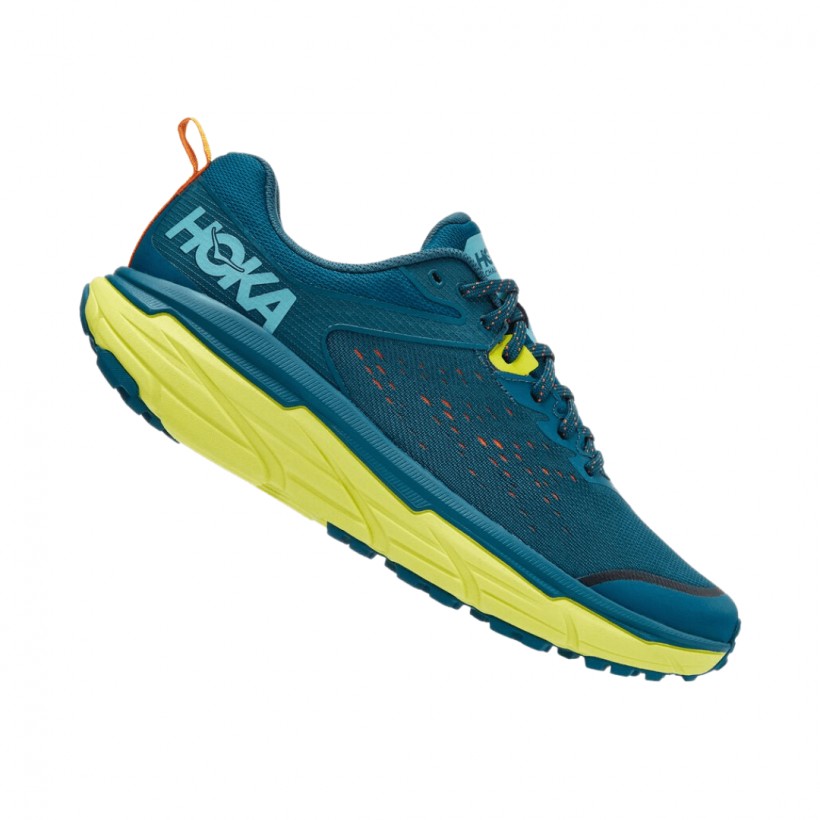 Hoka One One Challenger ATR 6 Shoes Blue Yellow SS22