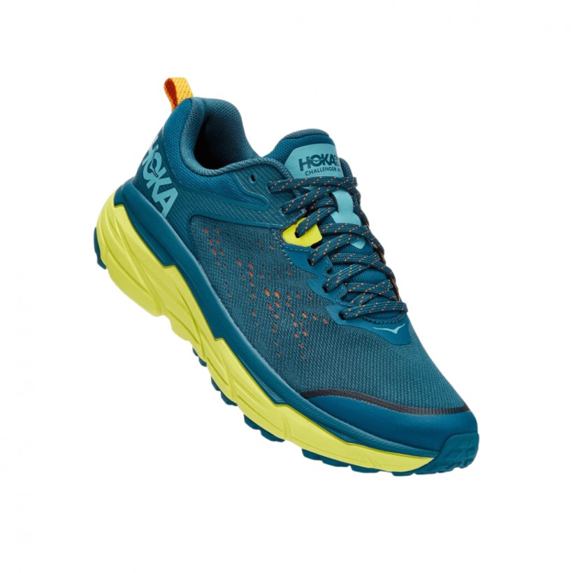 Hoka One One Challenger ATR 6 Shoes Blue Yellow SS22
