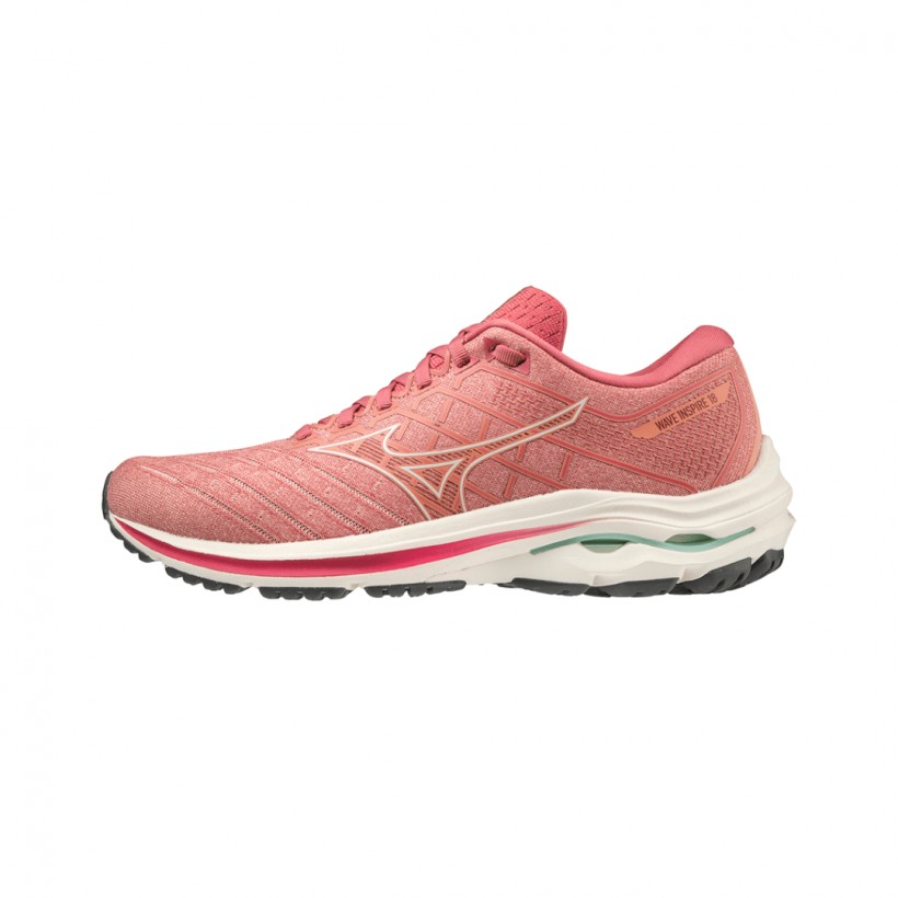 Mizuno Wave Inspire 18 Women's Shoes Pink Black SS22