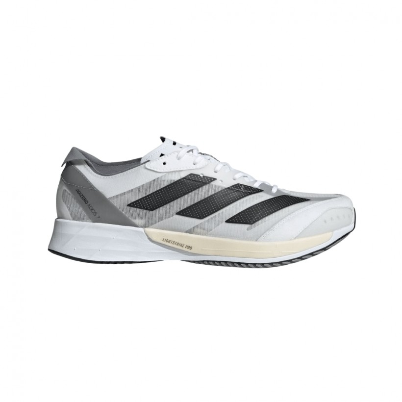 Adidas Adizero Adios 7 Sneakers White Grey Black AW22