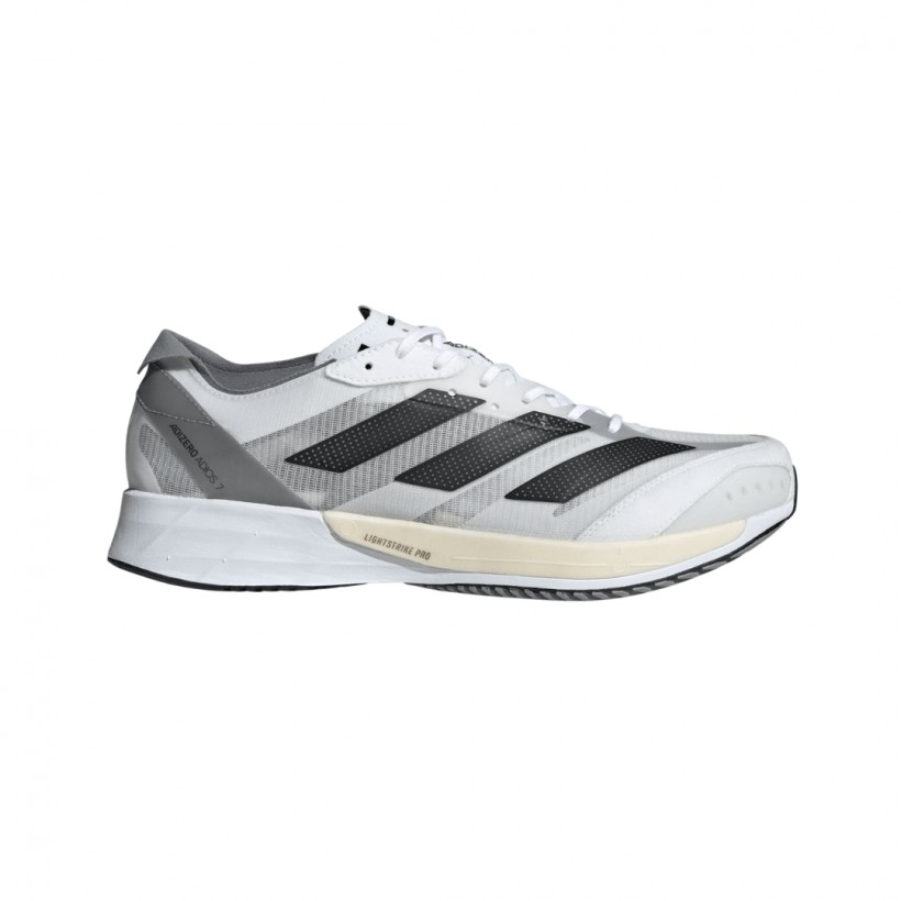 Chaussures Adidas Adizero Adios 7 White Grey Black AW22
