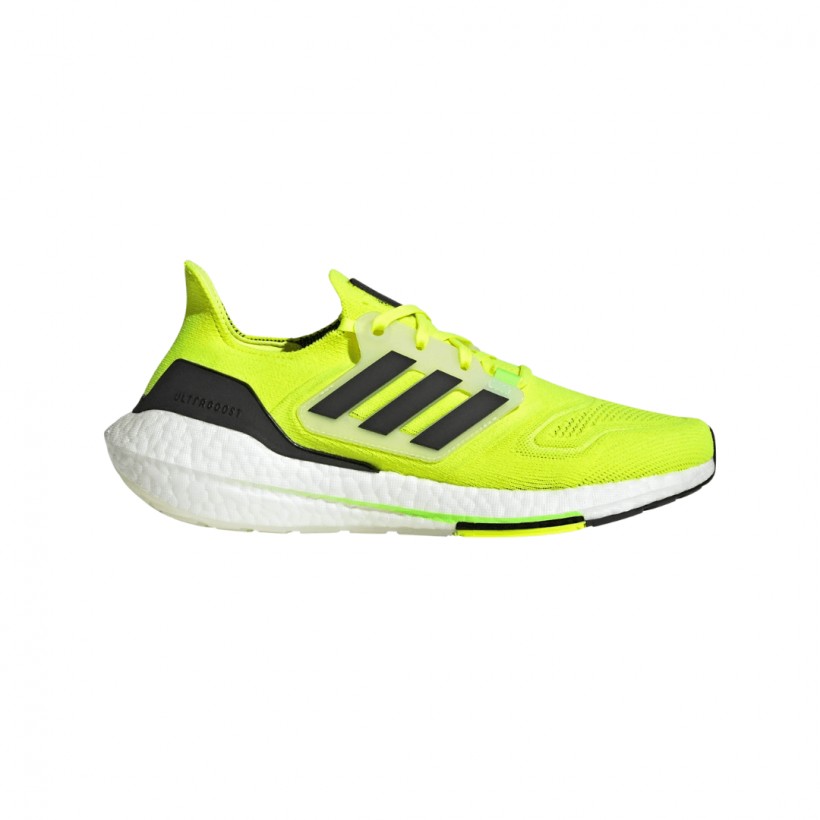 Adidas Ultraboost 22 Shoes Yellow Black AW22