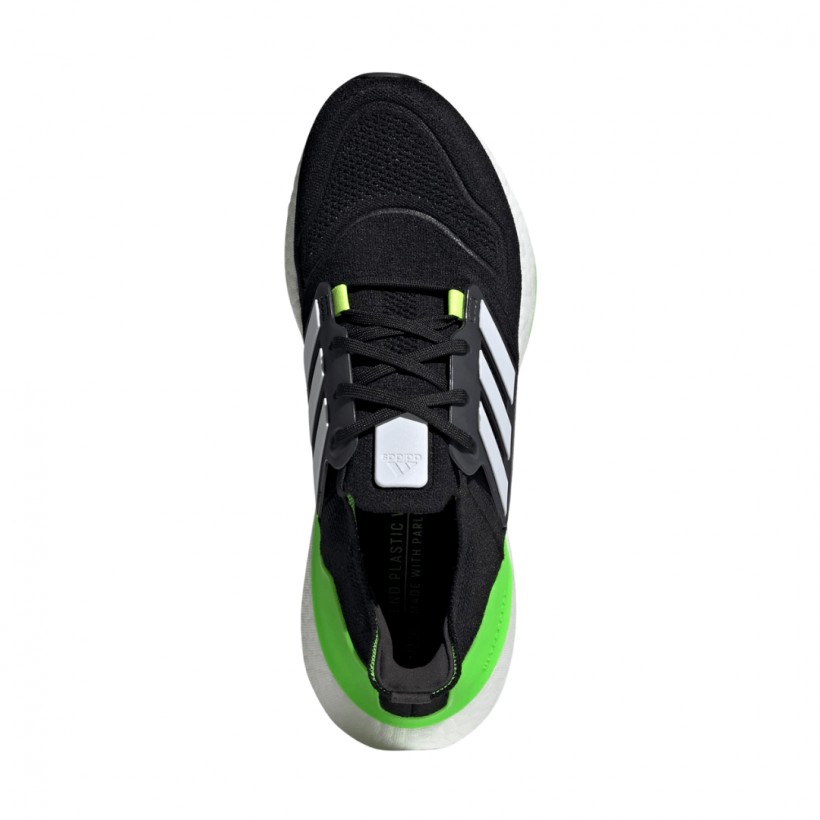 Adidas Ultraboost 22 Schwarz Weiß Grün SS22 Turnschuhe