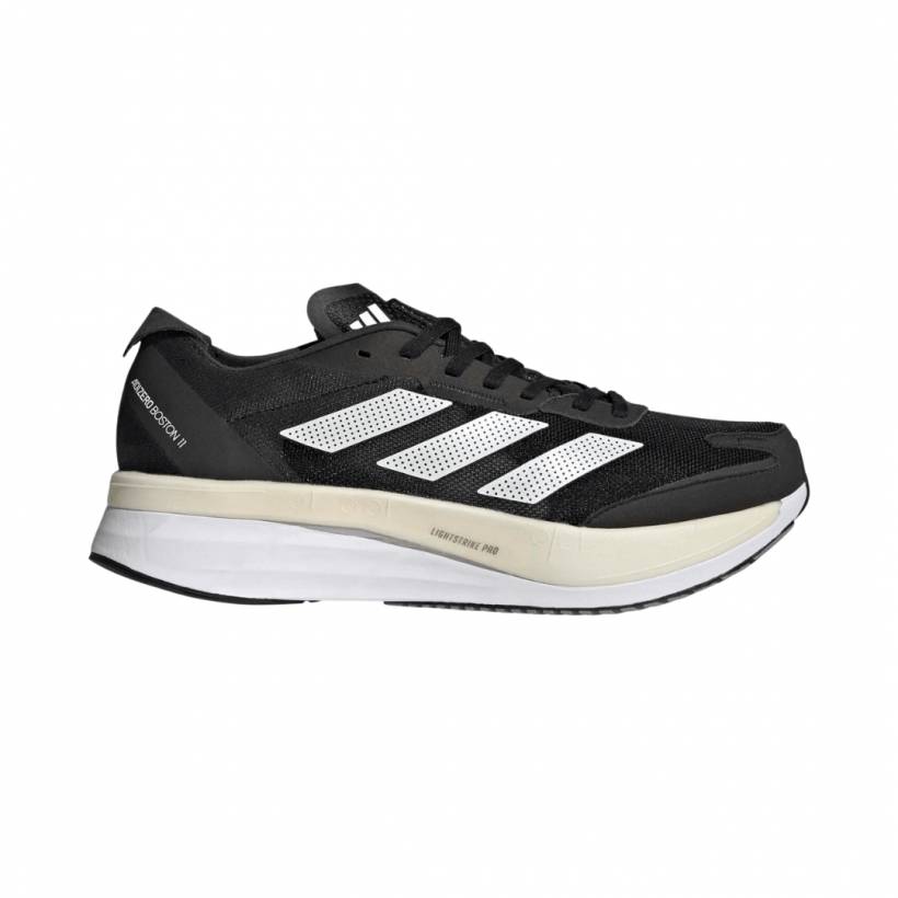 Adidas Adizero Boston 11 Weite Laufschuhe Schwarz Beige AW22