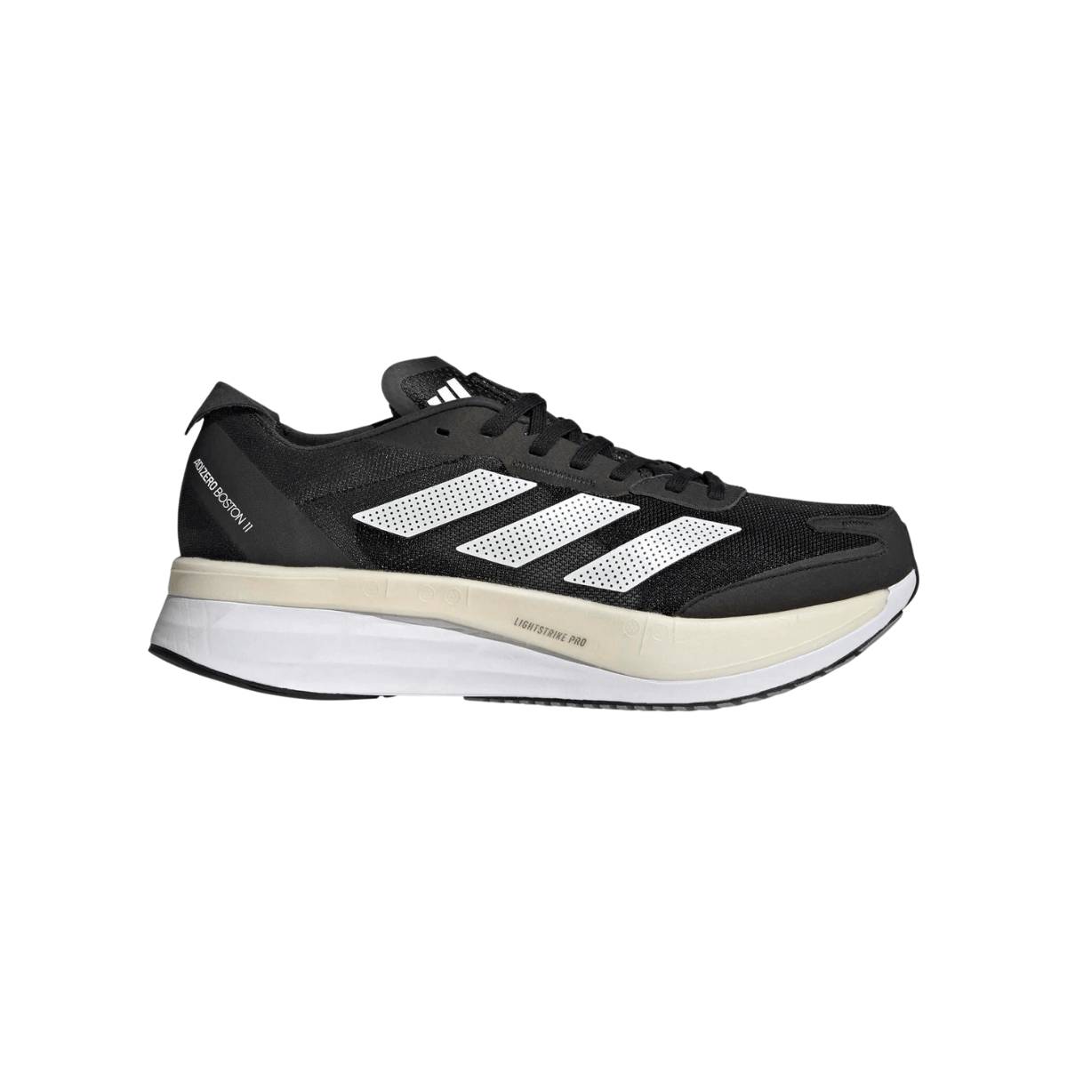 Chaussures Adidas Adizero Boston 11 Largeur Noir Beige AW22, Taille UK 7