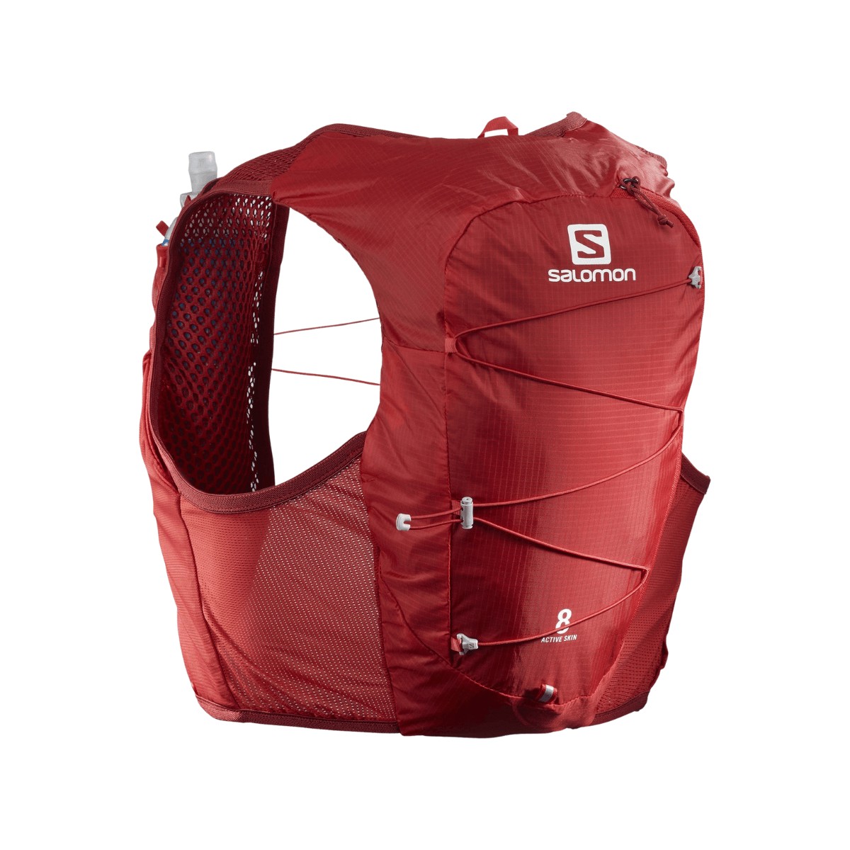 Salomon Active Skin 8 Hydration Vest Red, Size S