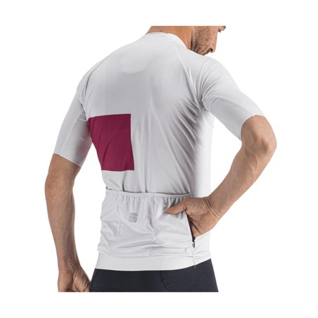 Maglia Sportful Snap Bianco Rose