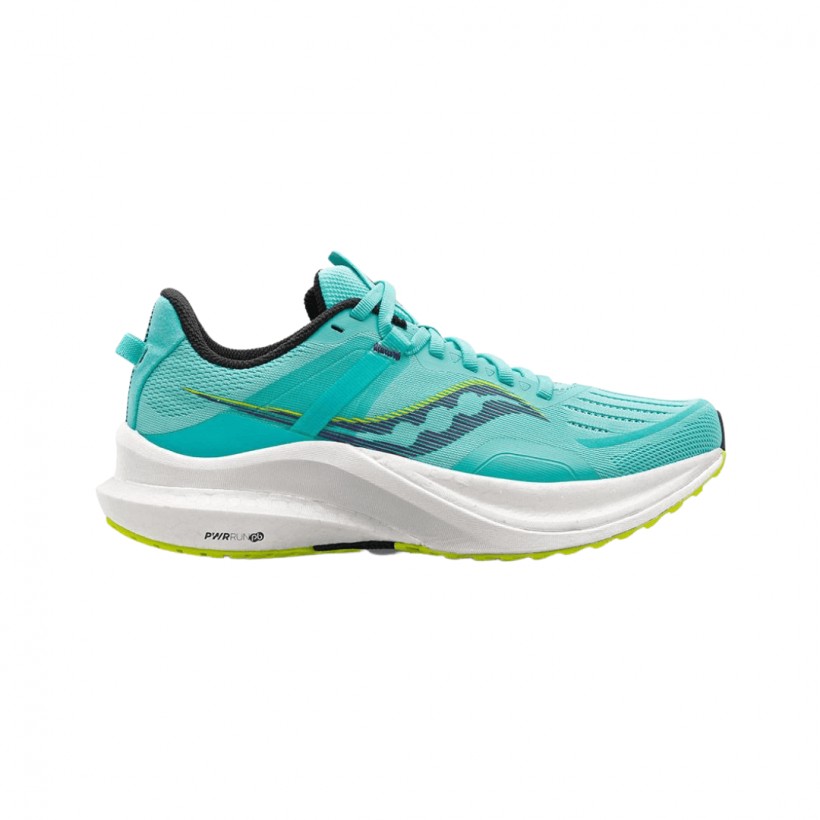 Buty Saucony Tempus Blue Mint Yellow Women's Shoes SS22