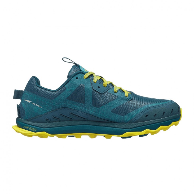Altra Lone Peak 6 Shoes Green Yellow AW22
