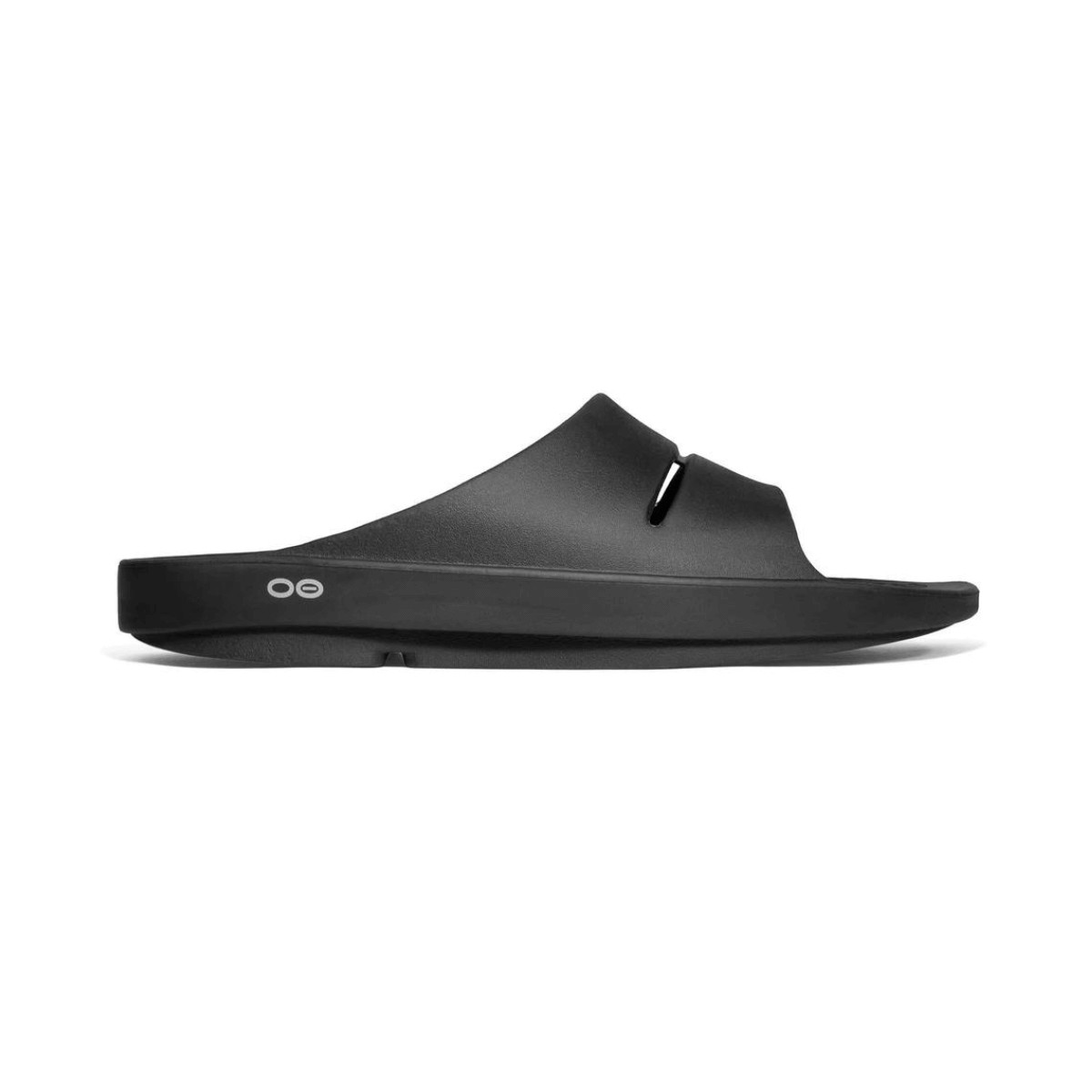 Oofos OOahh Sandals Black Unisex, Size 38 - EUR