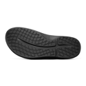 Oofos OOahh Black Unisex Sandals
