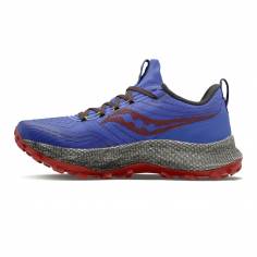 Buty Saucony Endorphin Trail niebiesko-szare AW22