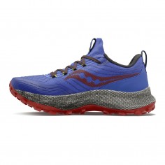 Saucony Endorphin Trail Shoes Blue Gray AW22