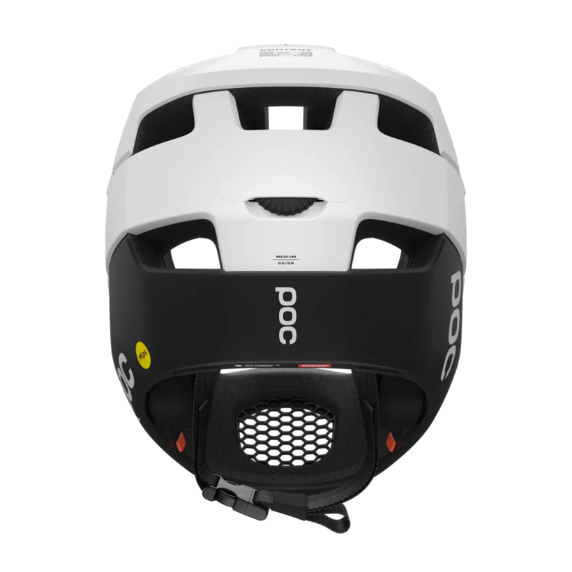 Capacete POC Otocon Race MIPS Branco Preto