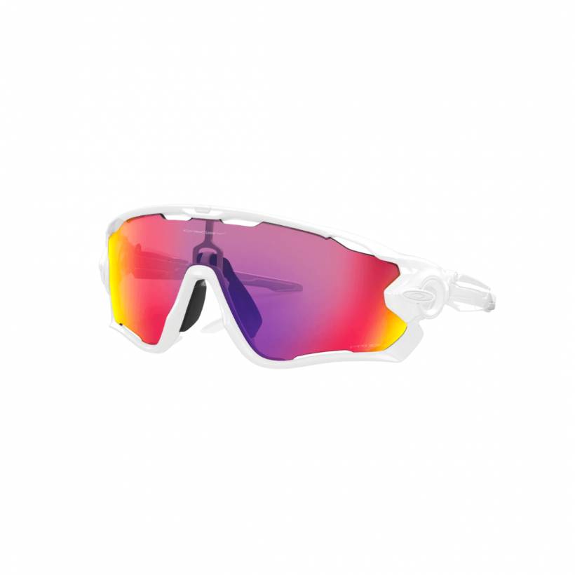 Lunettes Oakley Jawbreaker Blanc Verres Prizm Road