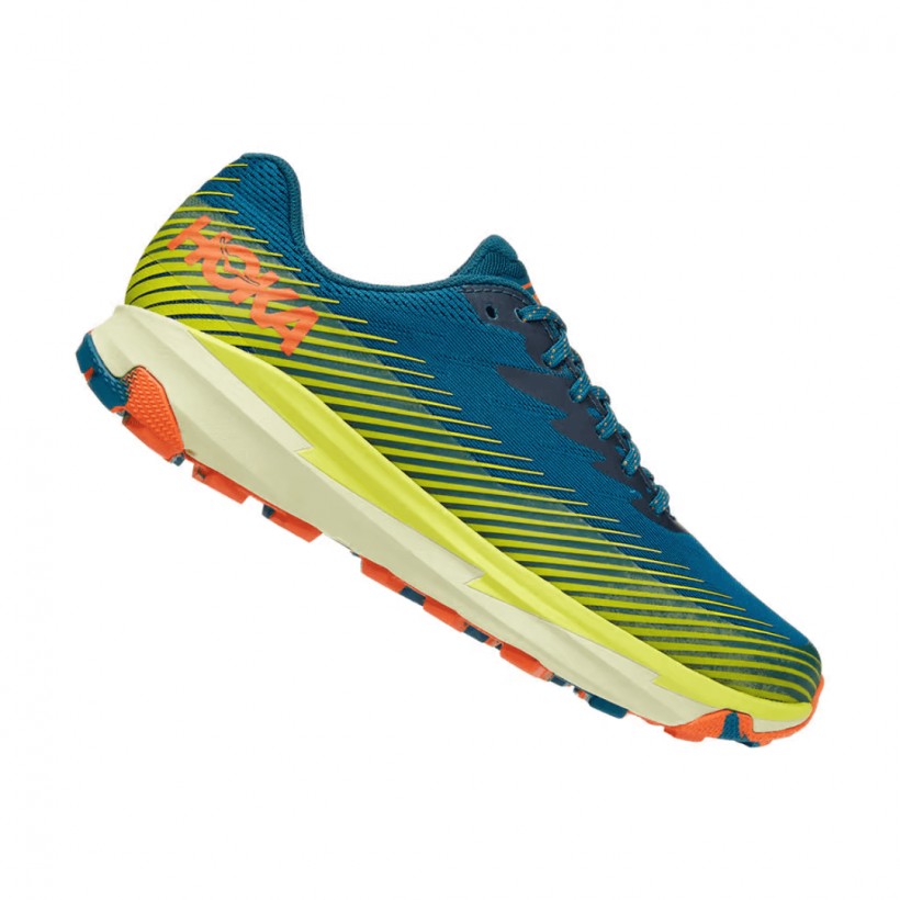 Hoka One One Torrent 2 Shoes Blue Yellow SS22