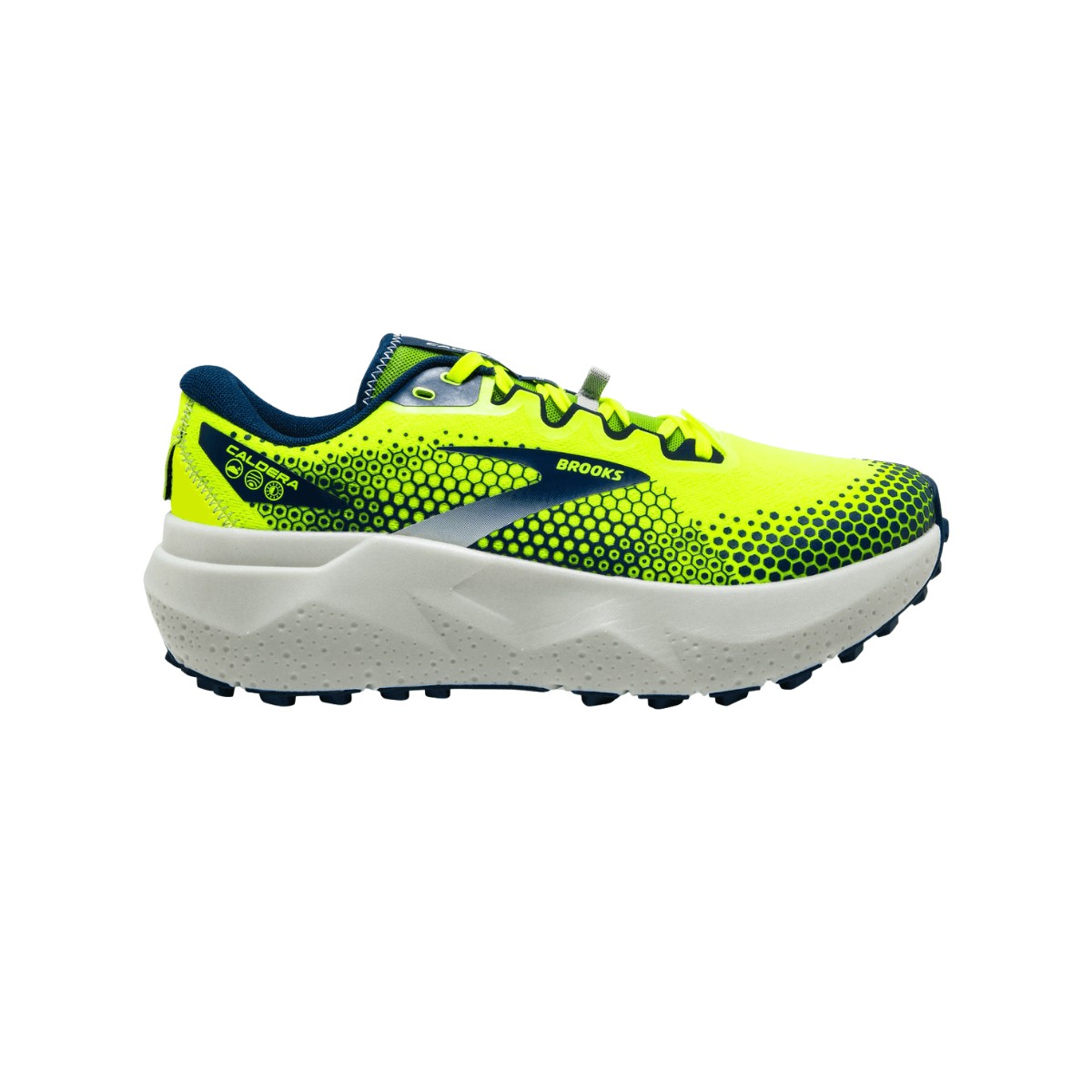 Zapatillas Brooks Caldera 6 Amarillo Fluor AW22, Talla 44,5 - EUR