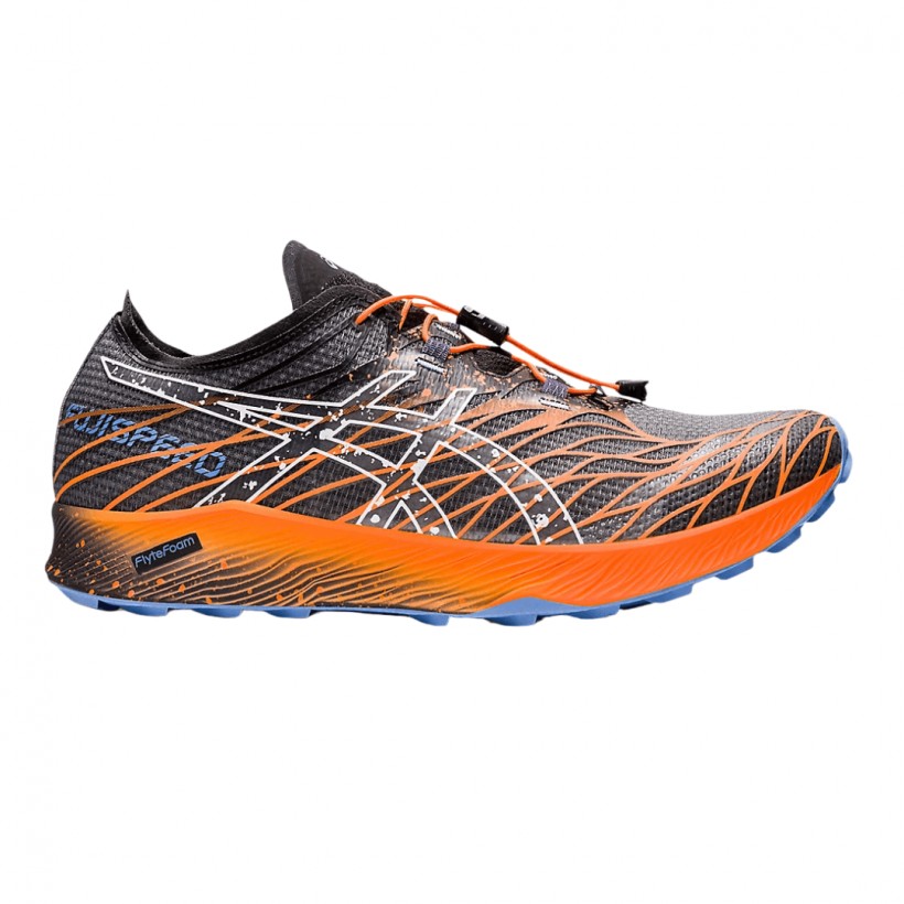Chaussures Asics Fujispeed Noir Orange SS22