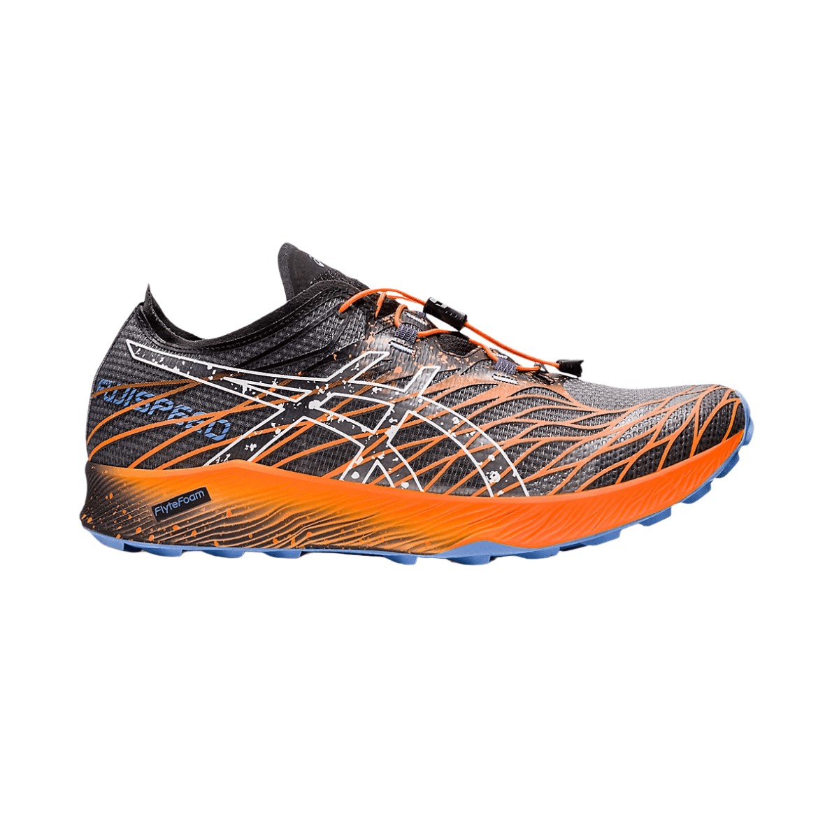 Hi 46 günstig Kaufen-Asics Fujispeed Schwarz Orange Schuhe, Größe 46,5 - EUR. Asics Fujispeed Schwarz Orange Schuhe, Größe 46,5 - EUR <![CDATA[Asics Fujispeed Schwarz Orange Herren Laufschuhe
 Bequem, strapazierfähig und schnell – der FUJISPEED™ Schuh