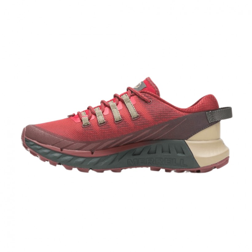 Scarpe Merrell Agility Peak 4 Garnet Red AW22