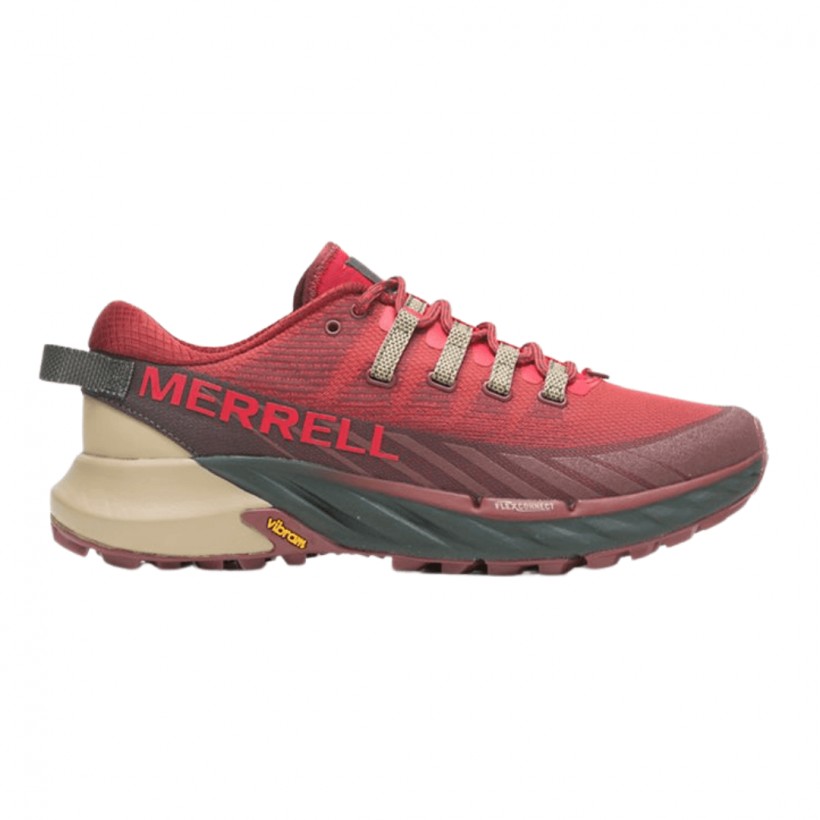 Tênis Merrell Agility Peak 4 vermelho granada AW22