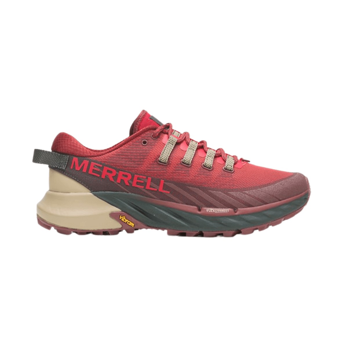 Merrell Agility Peak 4 Shoes Red Garnet AW22, Size 42 - EUR