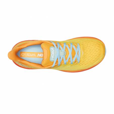 Hoka One One Clifton 8 Scarpe Giallo Arancio AW22