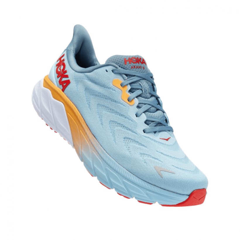 Hoka One One Arahi 6 Shoes Blue Orange SS22