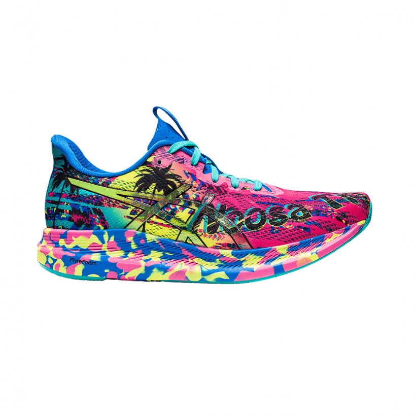Tênis de corrida feminino Asics Nossa TRI 14 rosa preto AW22