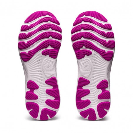 Asics Gel-Nimbus 24 Noir Blanc SS22 Femme Chaussures Running