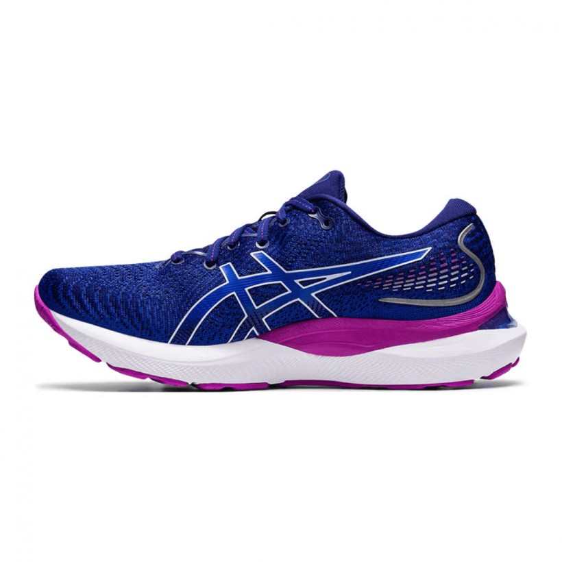 Asics Gel-Cumulus 24 Blue White SS22 Women's Running Shoes