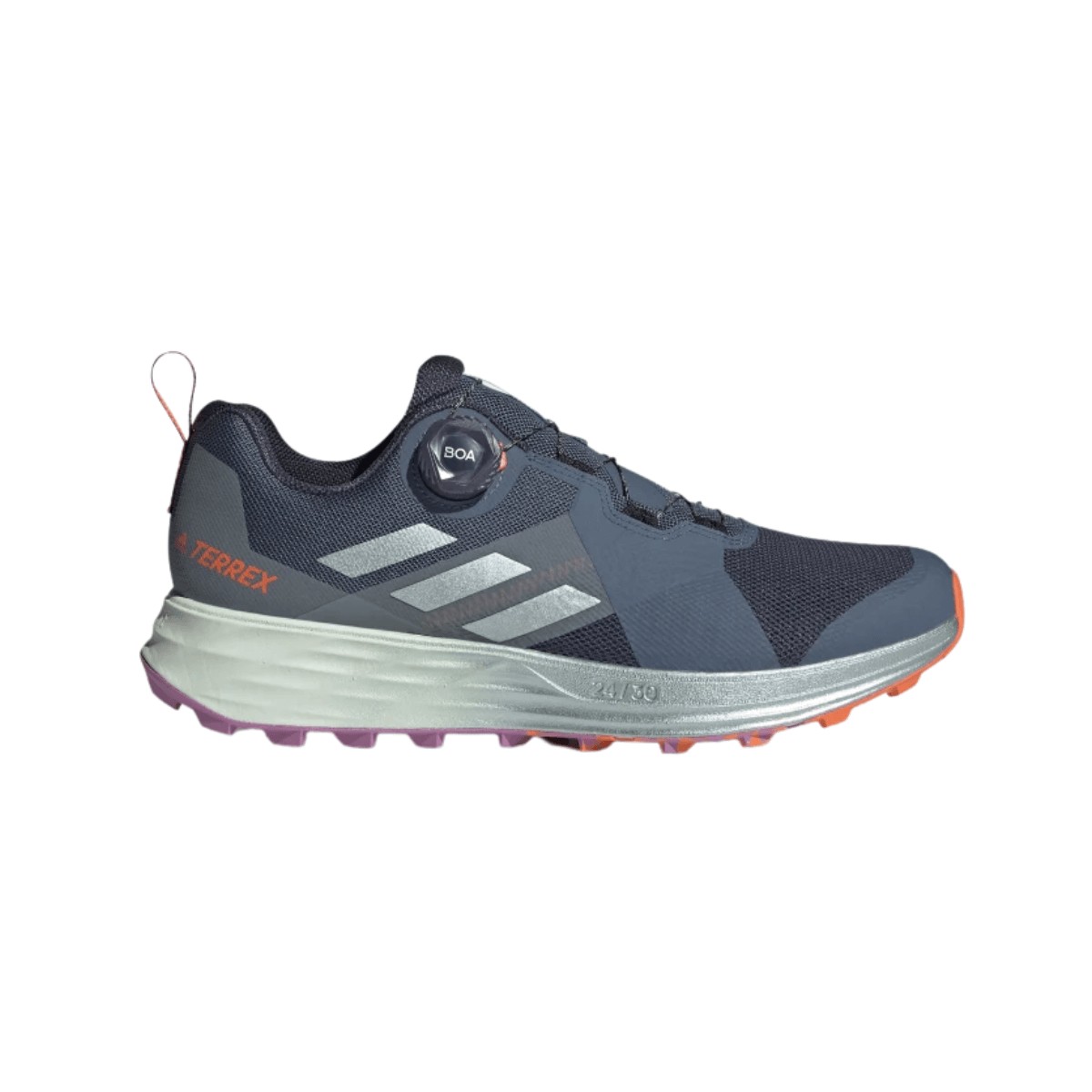 Zapatillas Adidas Terrex Two BOA Gris Naranja AW22, Talla UK 8