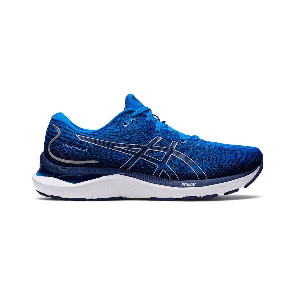 Asics Gel-Cumulus 24 Blue White Cushioning Shoes AW22, Size 46 - EUR