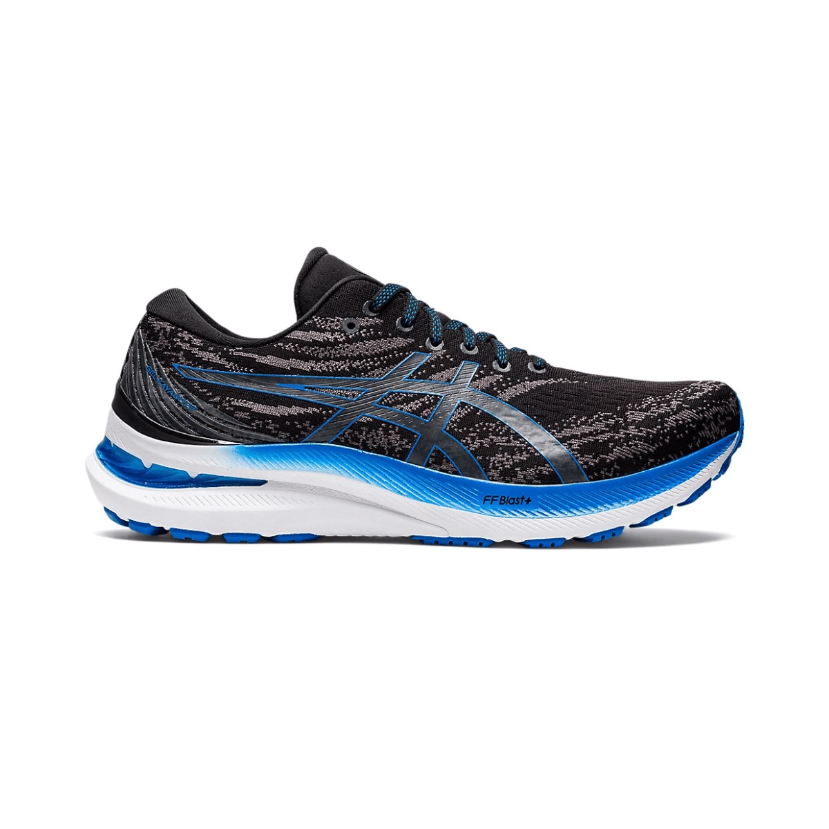 Asics Gel-Kayano 29 Black Blue Cushioning Shoes AW22, Size 42 - EUR