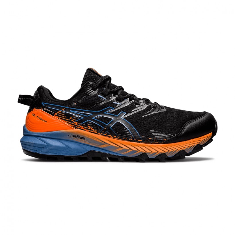 Zapatillas Asics Gel-Trabuco 10 GTX Negro Naranja AW22