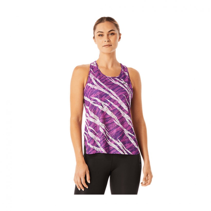 Różowy damski top bez rękawów Asics Ventilate Actibreeze