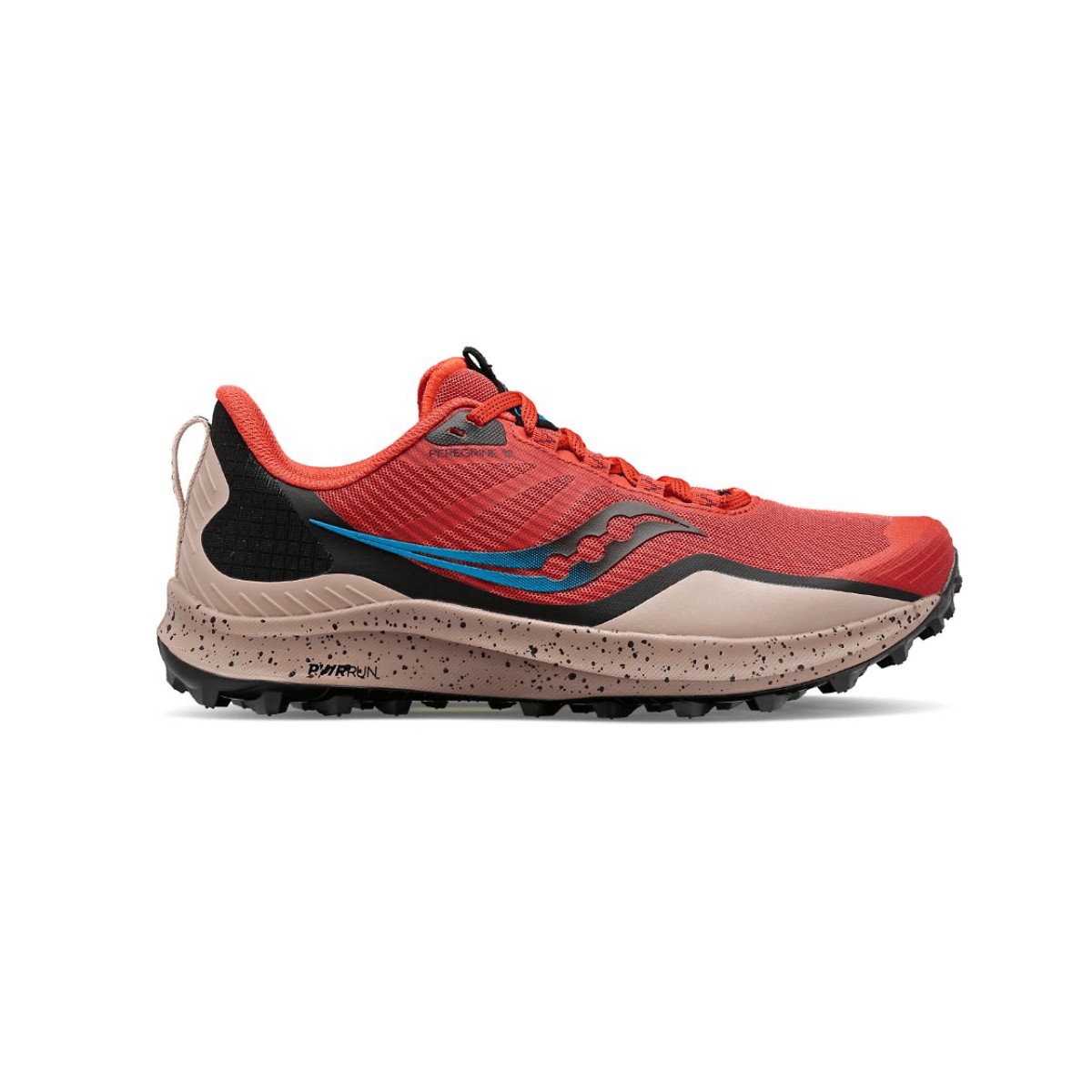 Zapatillas Saucony Peregrine 12 Rojo Negro AW22, Talla 45 - EUR