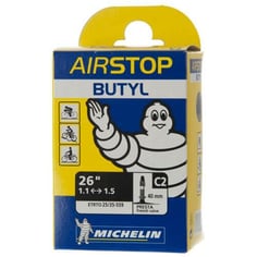 Cámara De AirStop Michelin butyl C2 26'' 1.1 - 1.5 Presta 40mm