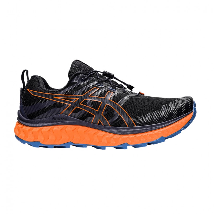 Asics Trabuco Noir Orange Max AW22 Chaussures