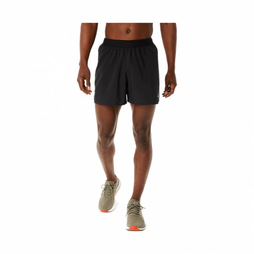 Asics Short Road 5in Short Black AW22