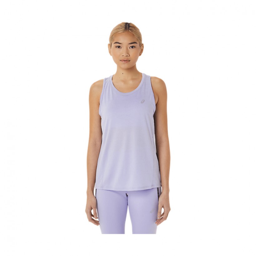 Asics Race Tank Sleeveless Purple Women's T-shirt