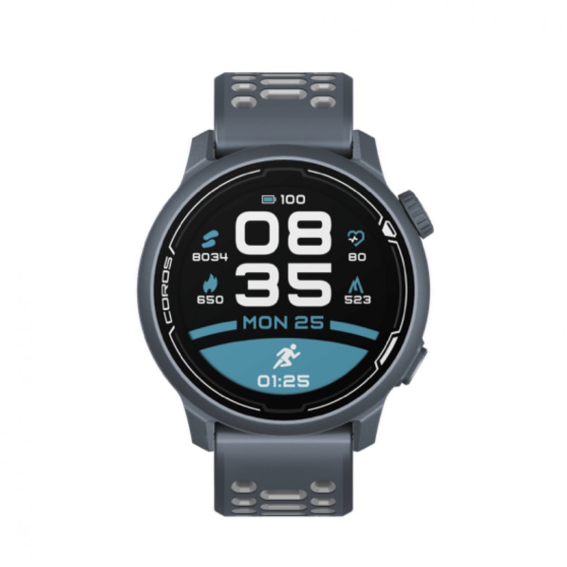 Orologio Coros Pace 2 Premium GPS in acciaio blu
