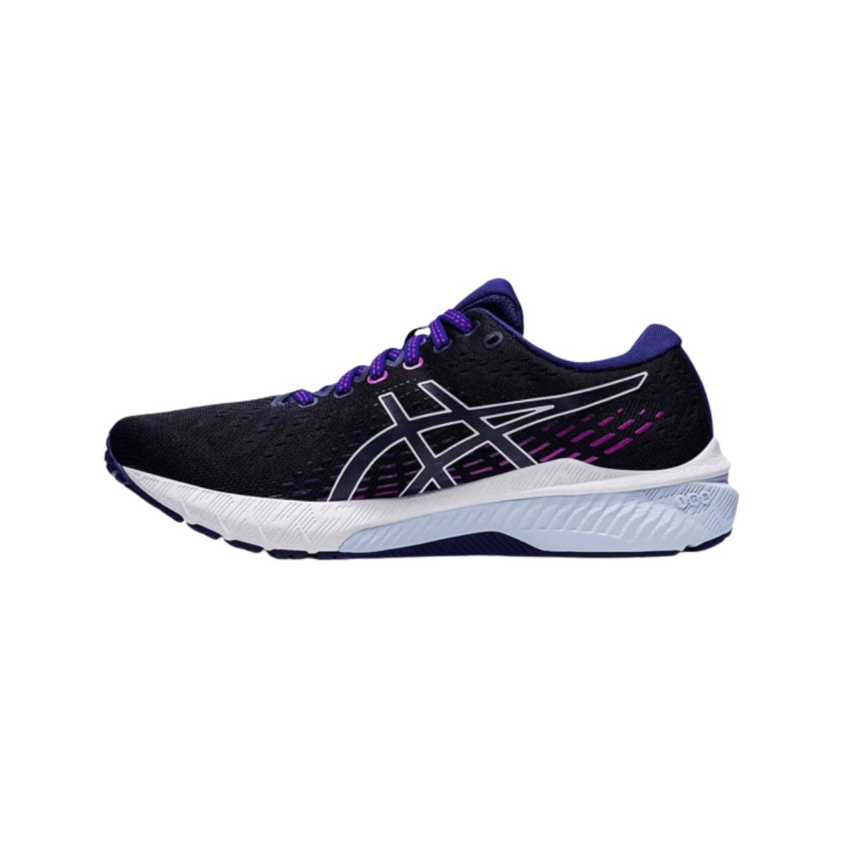 malla barrera pizarra Zapatillas Asics Gel Pursue 8 Negro Morado Mujer Oferta| Envio Gratis