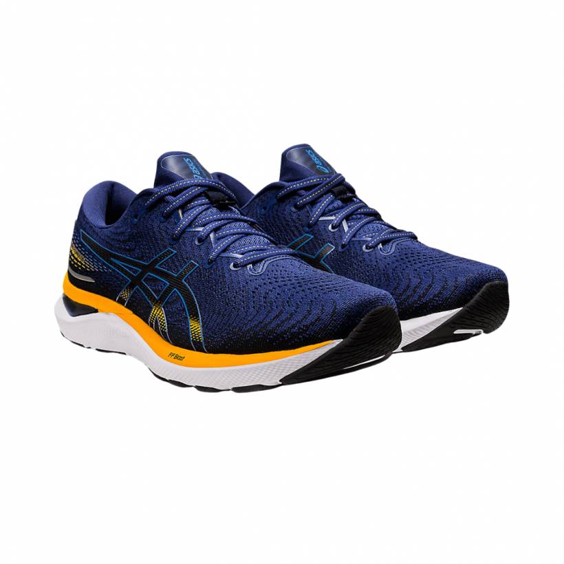 Asics Gel-Cumulus 24 Scarpe Blu Giallo AW22