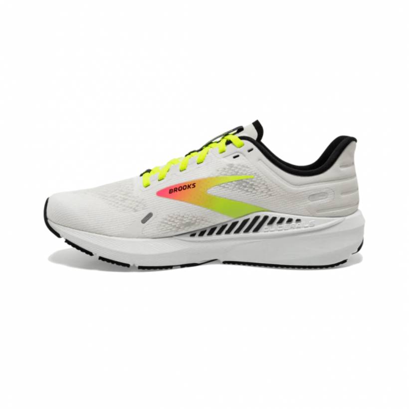 Zapatillas Mujer Brooks Launch GTS 9 Blanco Rosa OI22