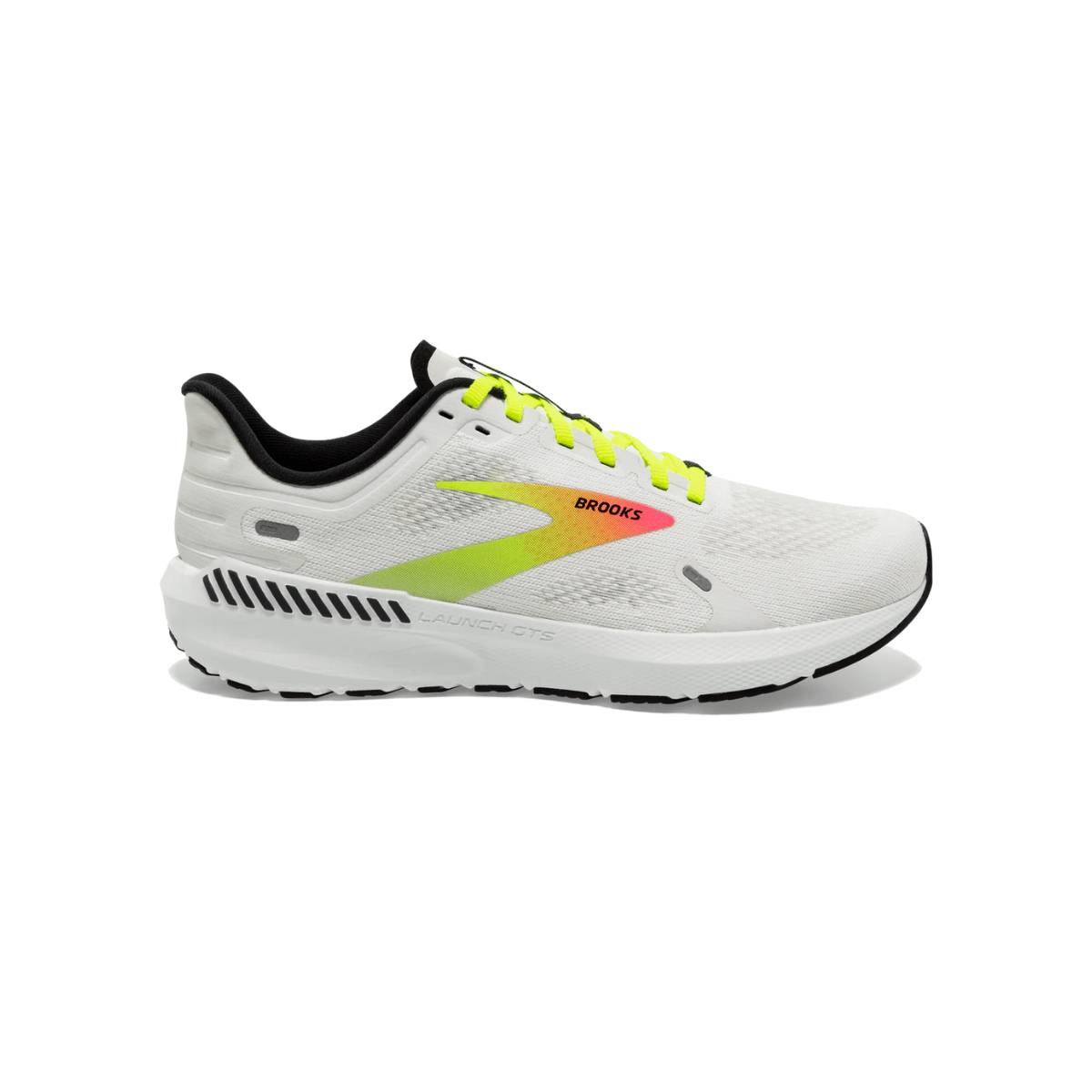 Zapatillas Brooks Launch GTS 9 Blanco Rosa Mujer