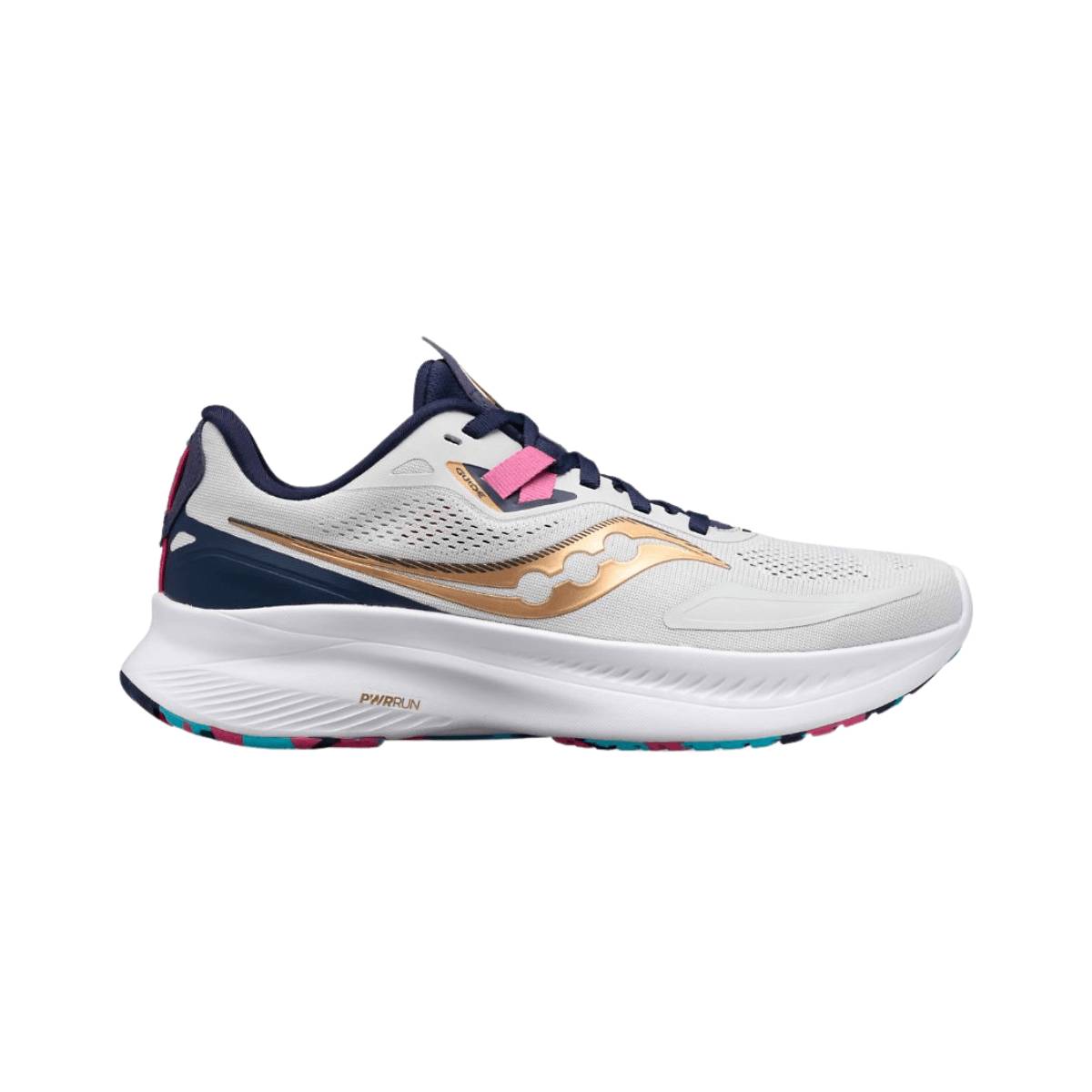 Saucony Guide 15 Prospect Glass White Gold Donna Scarpe AW22, Taglia 38,5 - EUR