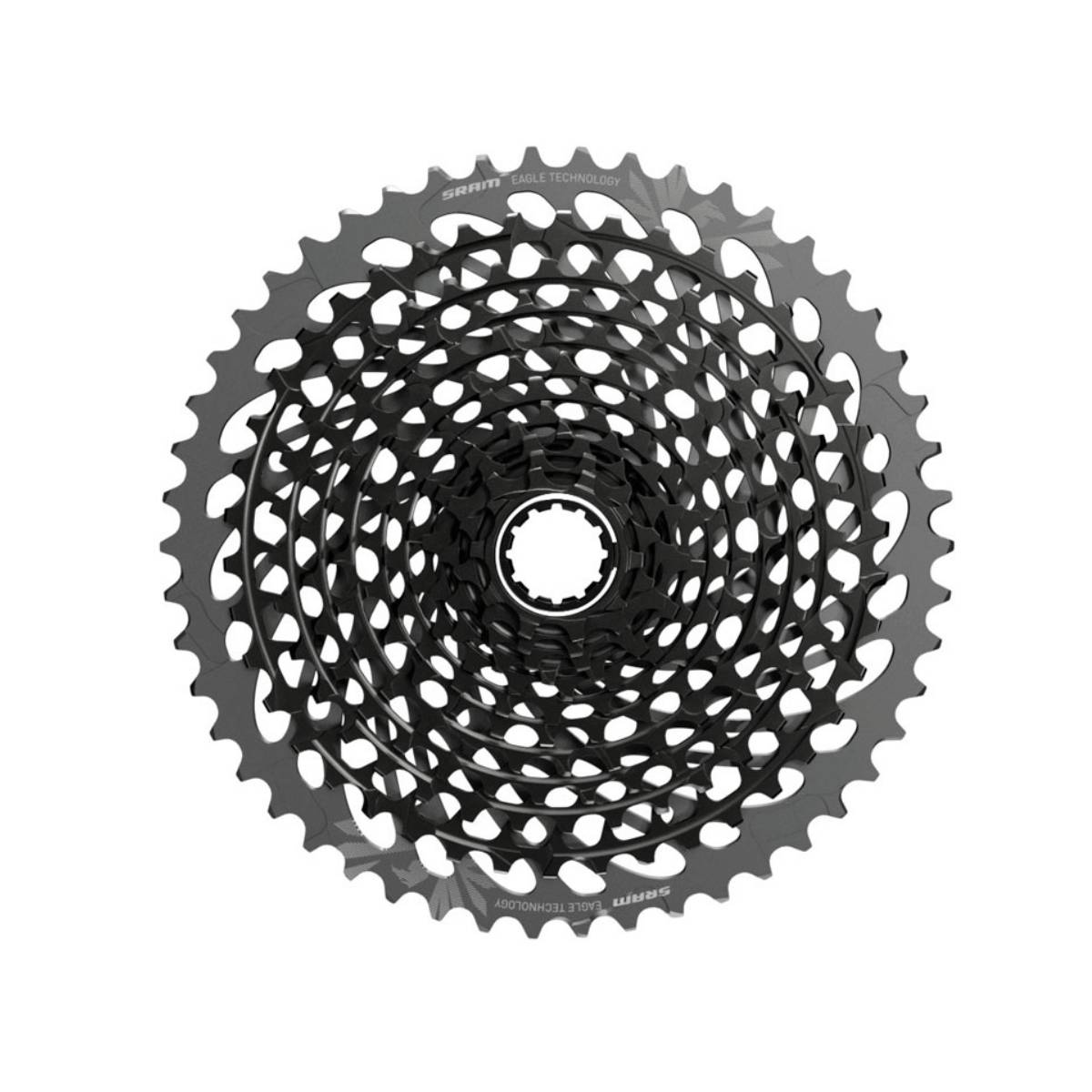 Cassetta SRAM EAGLE X01 XG-1295 10-50 12V Nero Grigio